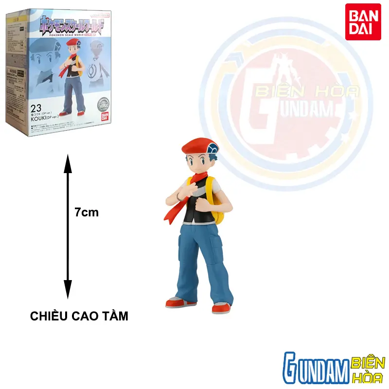 Mô hình POKEMON SCALE WORLD SINNOH REGION LUCAS (DP Ver)