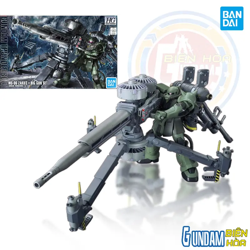 1/144 Zaku II + Big Gun (Gundam Thunderbolt Ver.)