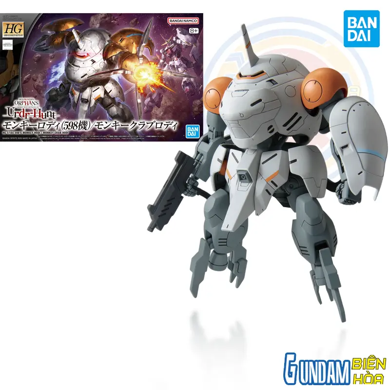 Mô hình lắp ráp HG 1/144 598'S MONKEY RODI / MONKEY CRAB RODI