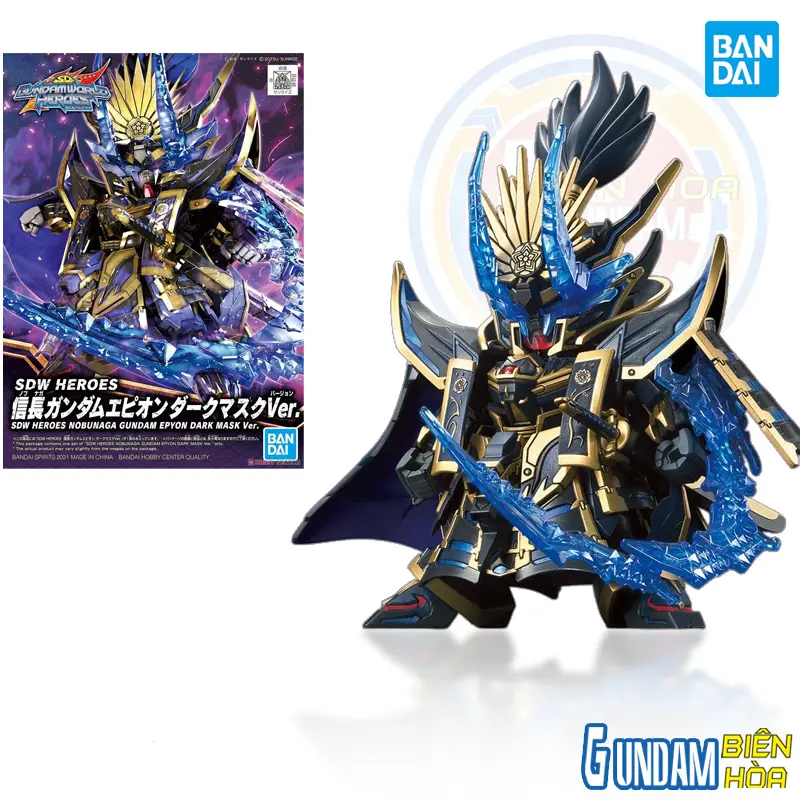 Mô hình lắp ráp SDW HEROES NOBUNAGA GUNDAM EPYON DARK MASK Ver.