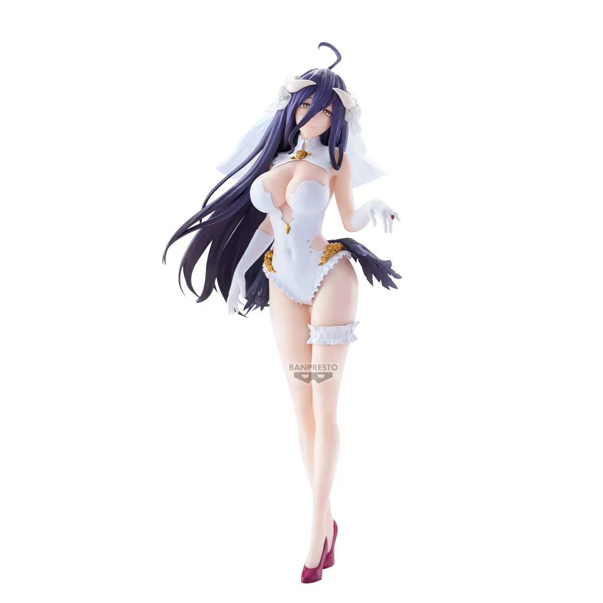 Mô hình figure OVERLORD GLITTER&GLAMOURS-ALBEDO-WEDDING VER.
