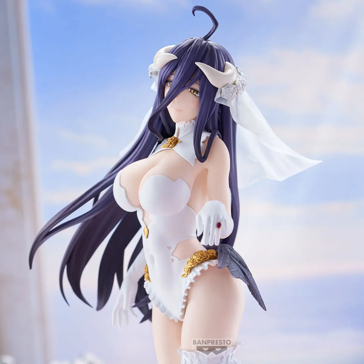 Mô hình figure OVERLORD GLITTER&GLAMOURS-ALBEDO-WEDDING VER.