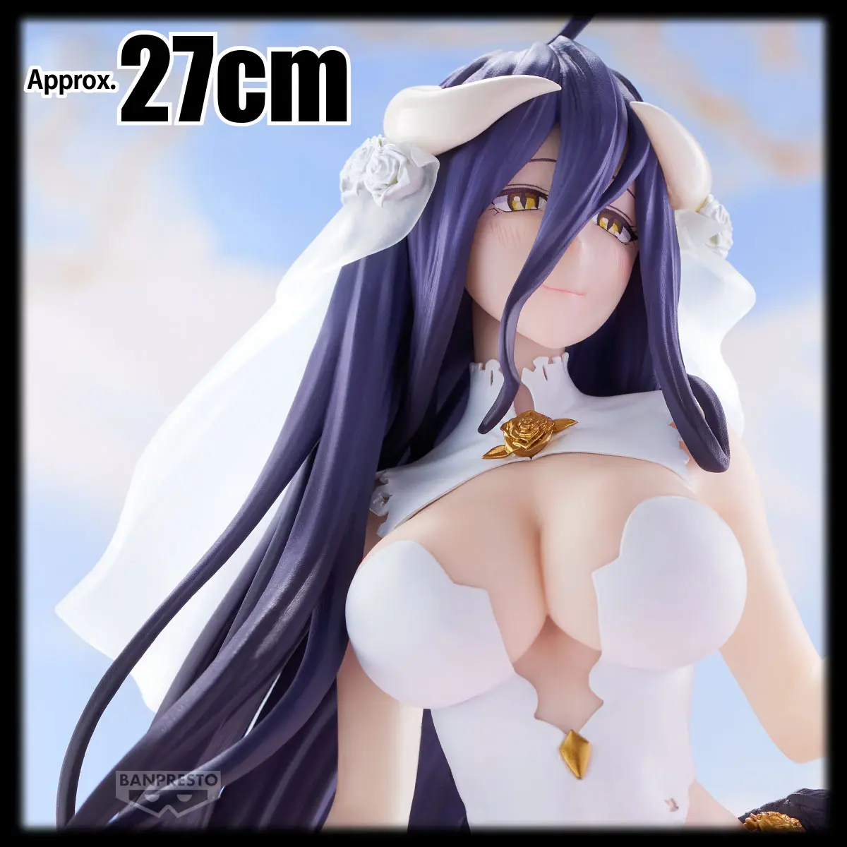 Mô hình figure OVERLORD GLITTER&GLAMOURS-ALBEDO-WEDDING VER.