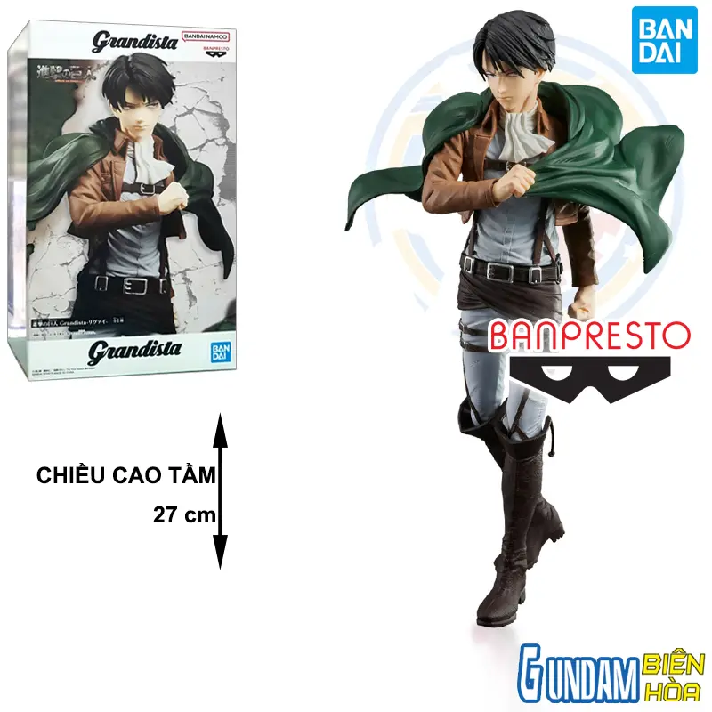 Mô hình figure ATTACK ON TITAN GRANDISTA-LEVI-