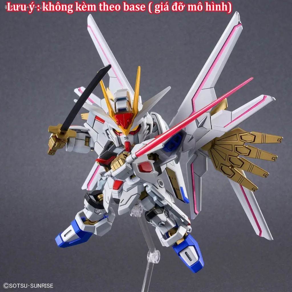 Mô hình lắp ráp SD GUNDAM CROSS SILHOUETTE MIGHTY STRIKE FREEDOM GUNDAM