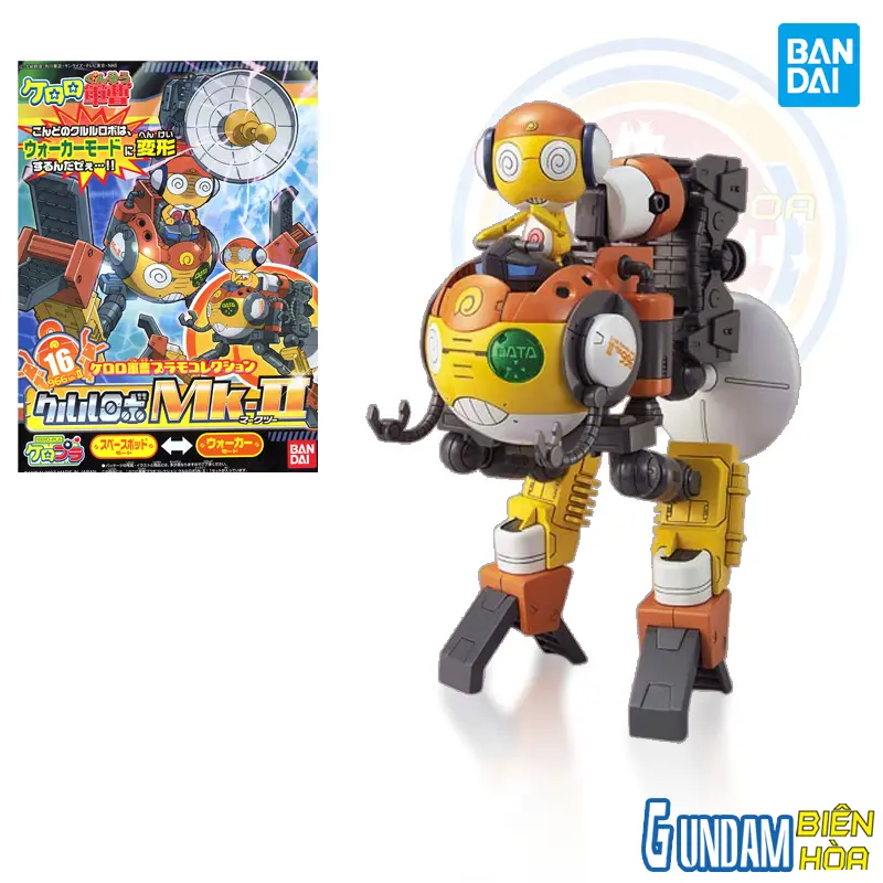Mô hình lắp ráp SERGENT KERORO PLAMO COLLECTION KULULU ROBO Mk-Ⅱ