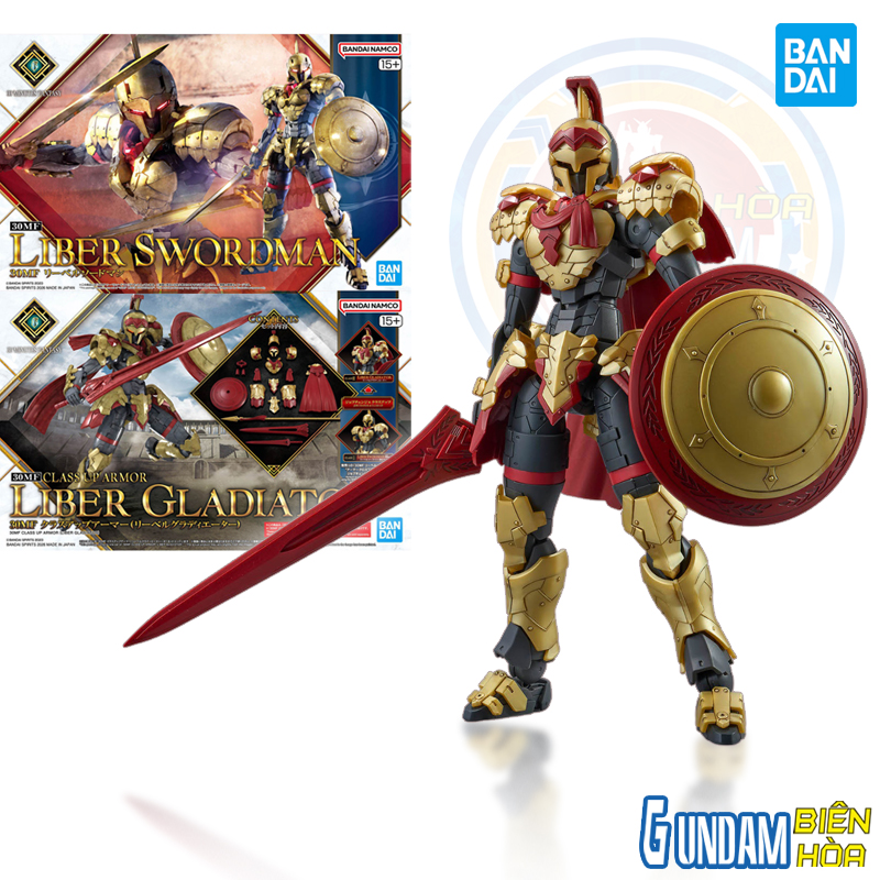 30MF LIBER SWORDMAN & 30MF CLASS UP ARMOR LIBER GLADIATOR
