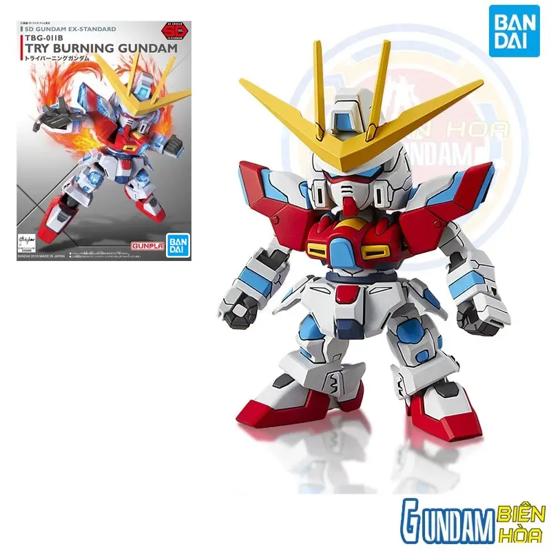 Mô hình lắp ráp SD GUNDAM EX-STANDARD TRY BURNING GUNDAM