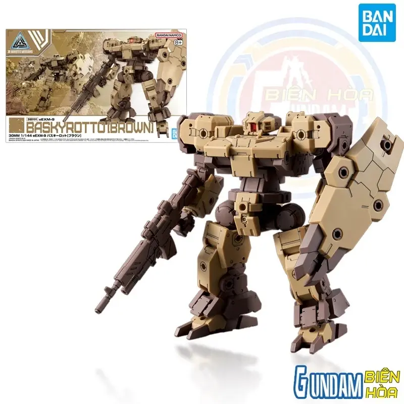 Mô hình lắp ráp 30MM 1/144 eEXM-9 BASKYROTTO [BROWN]