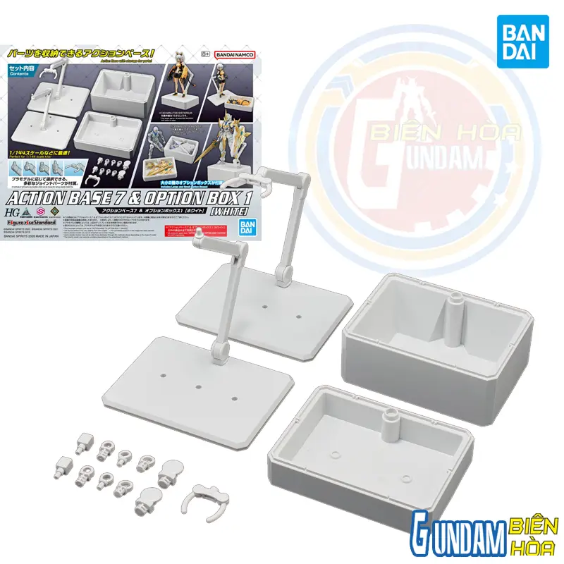 Phụ kiện trưng bày ACTION BASE 7 & OPTION BOX [WHITE]
