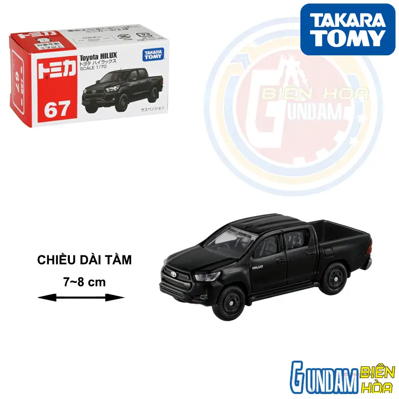 Xe mô hình TOMICA No.67-10 Toyota Hilux