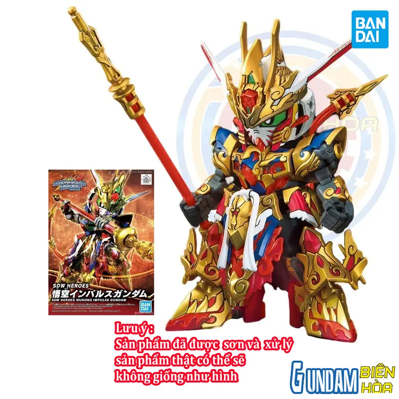 Mô hình lắp ráp SD SDW HEROES WUKONG IMPULSE GUNDAM