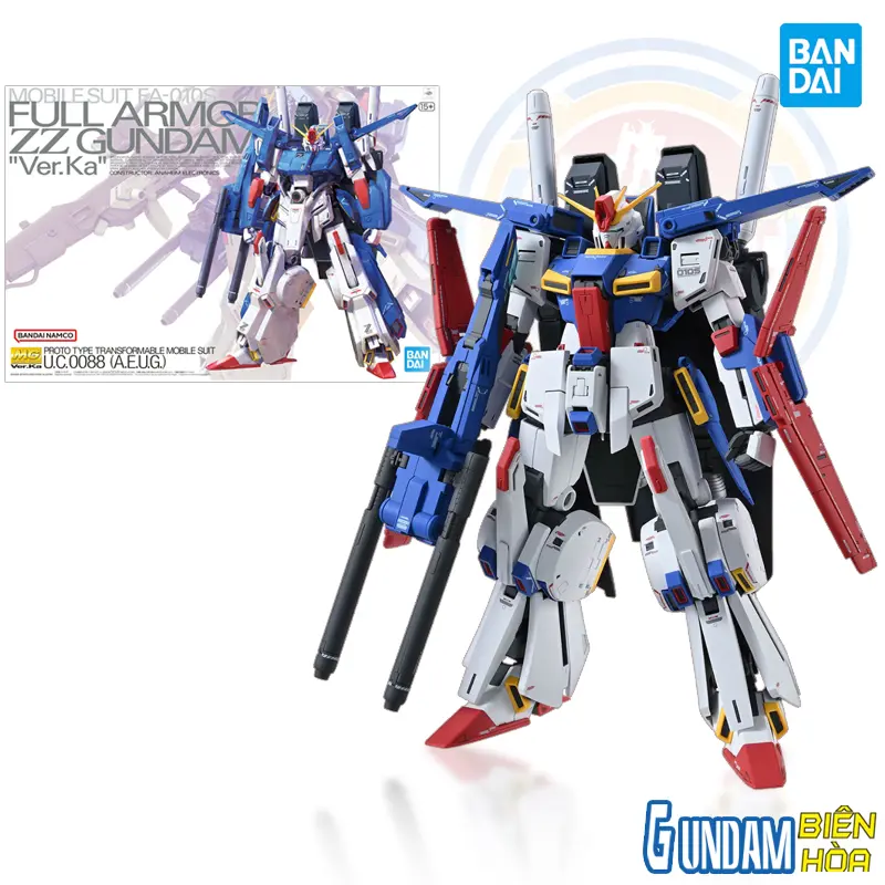 Mô hình lắp ráp MG 1/100 FULL ARMOR ZZ GUNDAM Ver.Ka