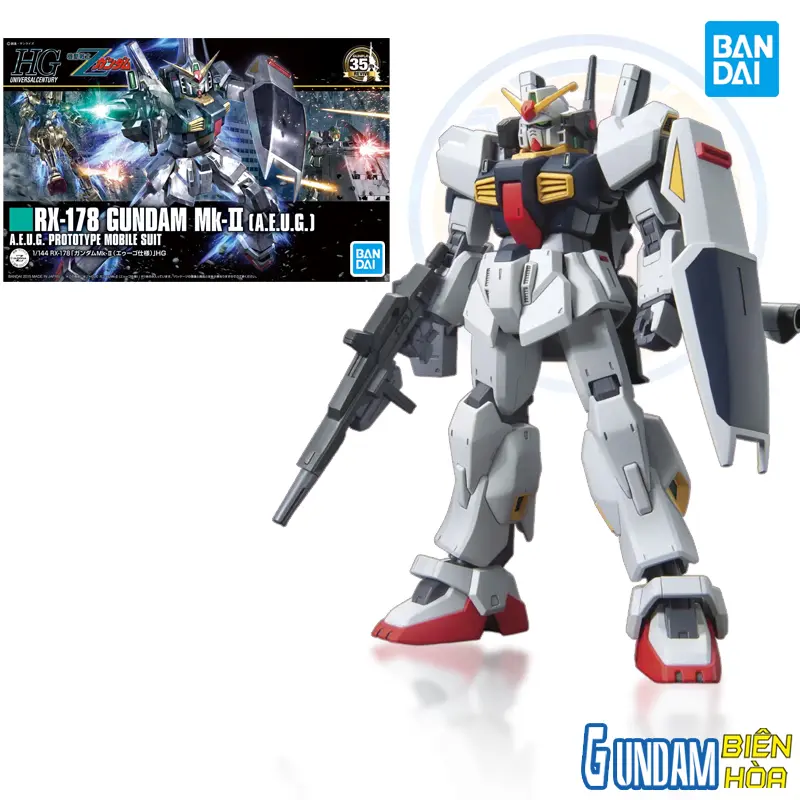 Mô hình lắp ráp 1/144 HGUC RX-178 GUNDAM MK-Ⅱ(AEUG)