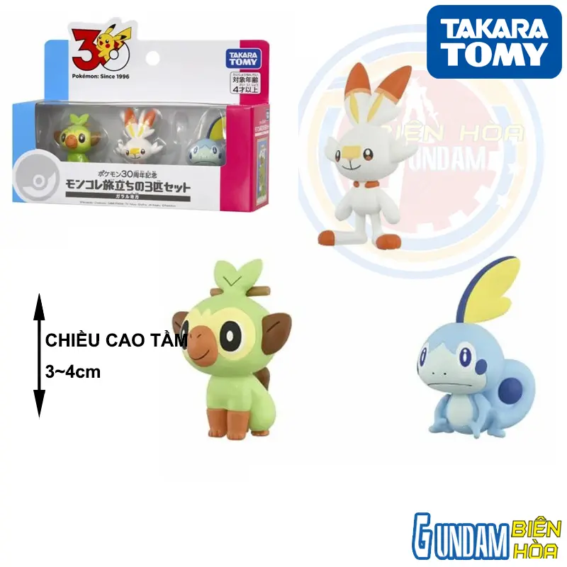 Mô Hình Pokemon Moncolle 30th Ani Galar