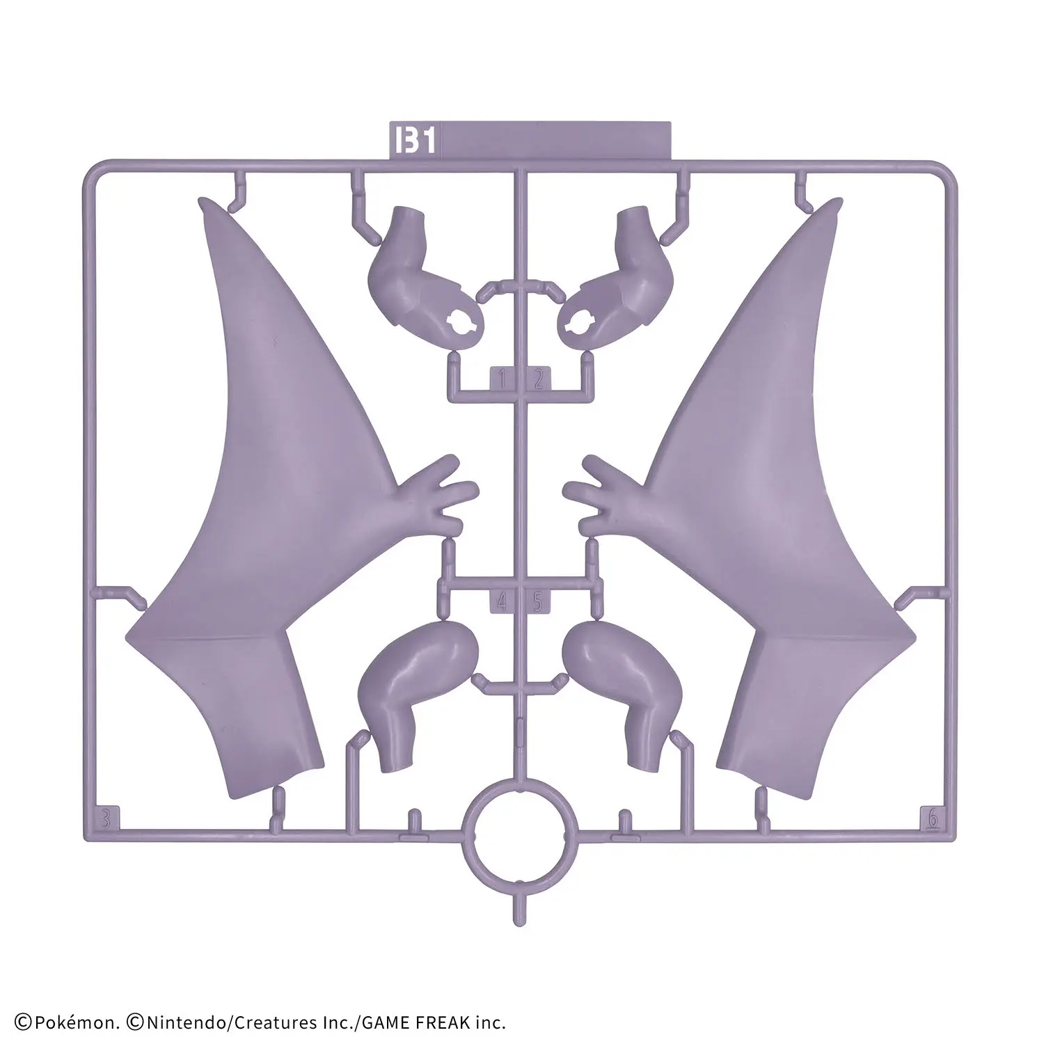 Mô hình lắp ráp Pokémon PLAMO COLLECTION FOSSIL Pokémon SERIES Aerodactyl