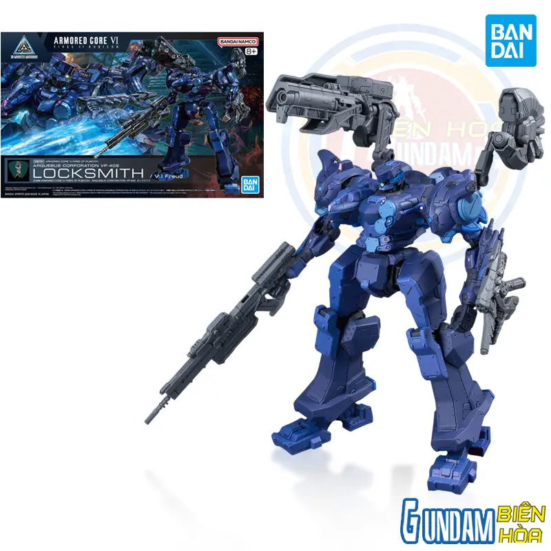 Mô hình lắp ráp 30MM ARMORED CORE Ⅵ FIRES OF RUBICON ARQUEBUS CORPORATION VP-40S LOCKSMITH