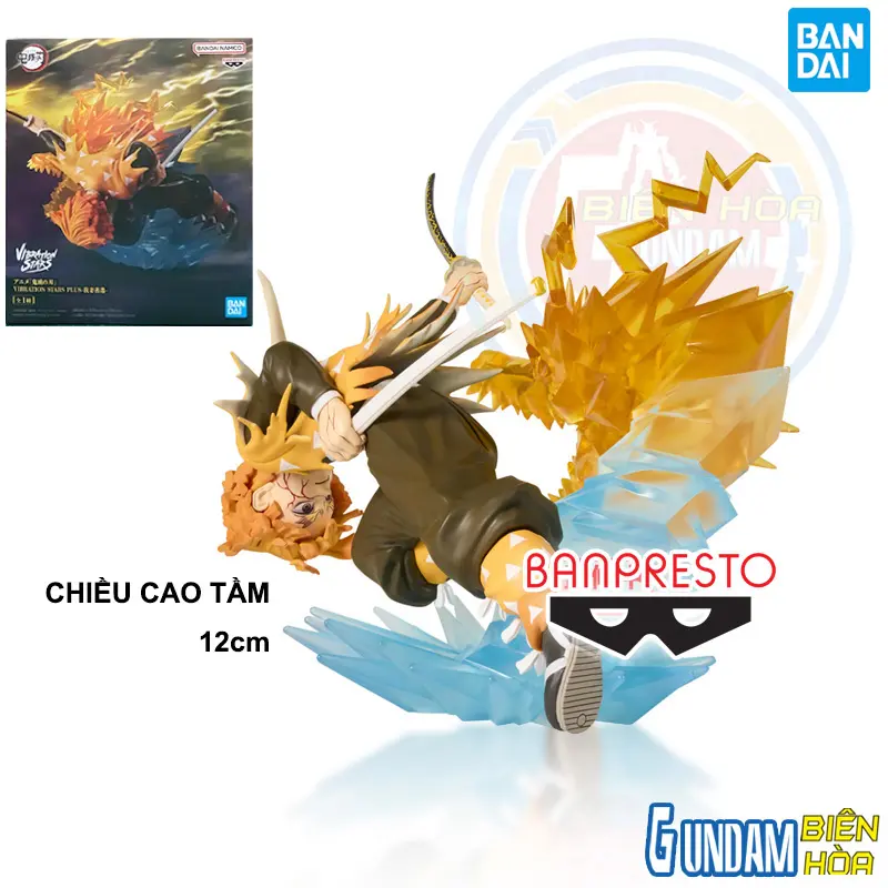 Mô hình Figure Banpresto DEMON SLAYER: KIMETSU NO YAIBA VIBRATION STARS PLUS-ZENITSU AGATSUMA-
