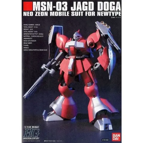 Mô hình lắp ráp 1/144 HGUC JAGD DOGA (QUESS)