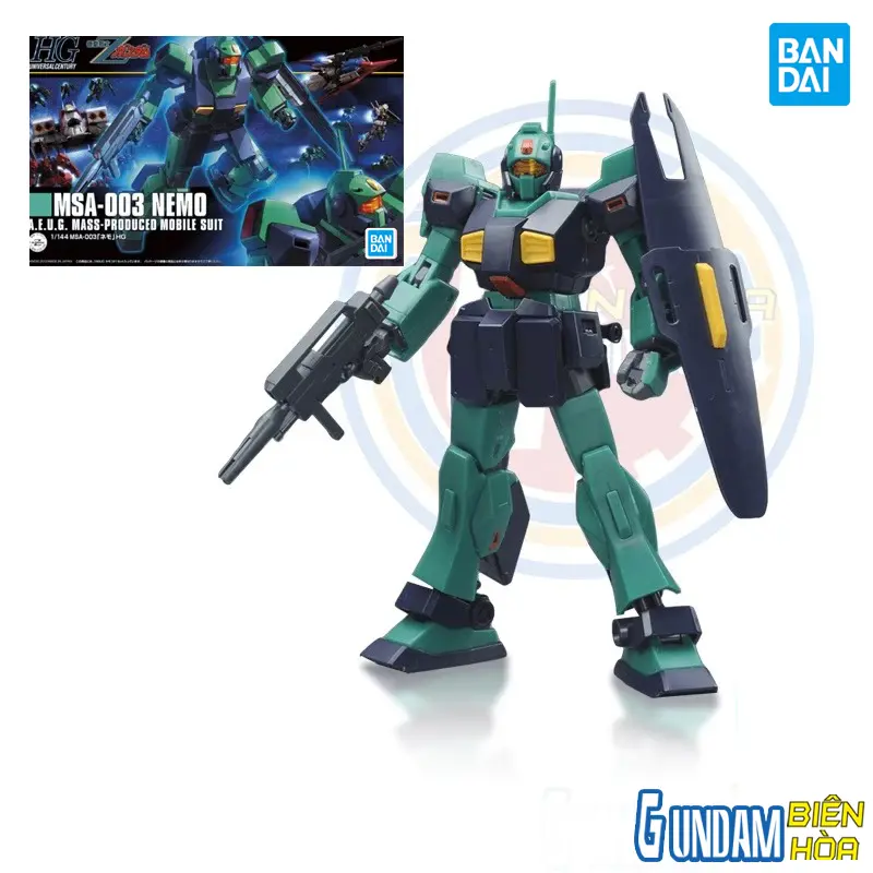 Mô hình lắp ráp 1/144 HGUC NEMO (Z Ver.)