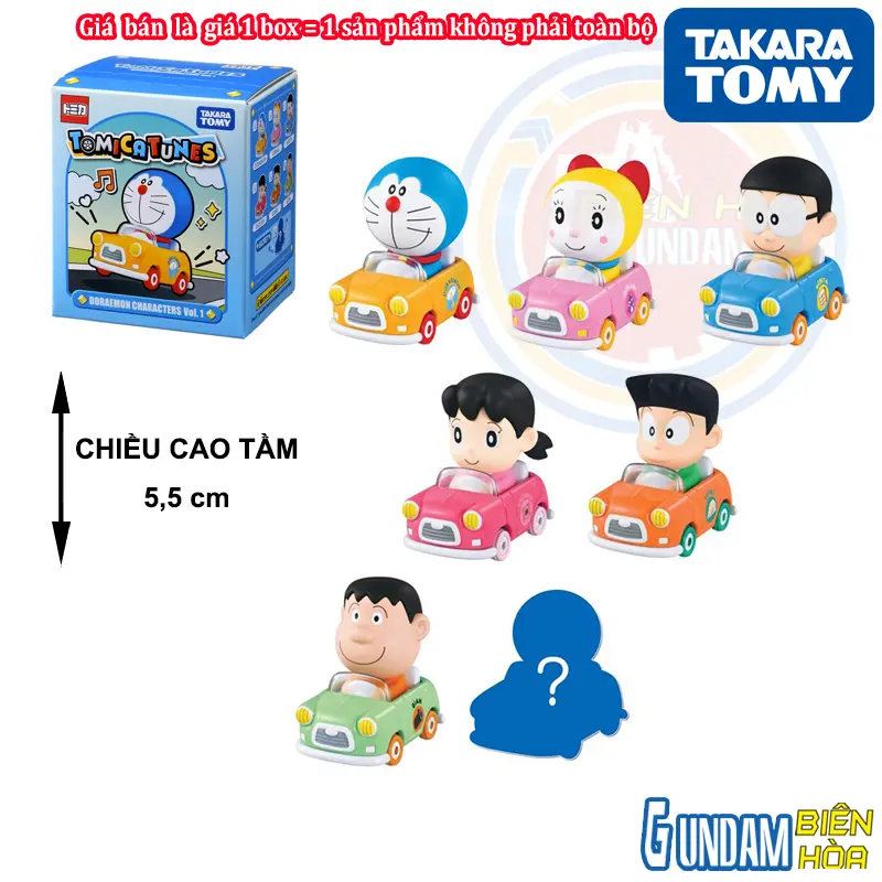 Xe mô hình BLINDBOX  TOMICA Tunes Doraemon Characters