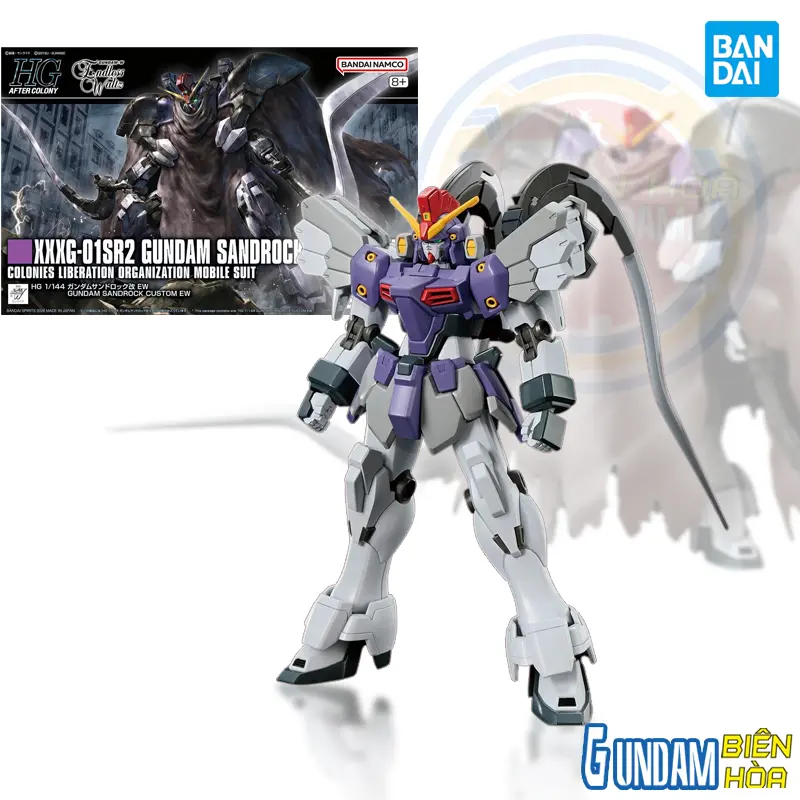 Mô hình lắp ráp  HG 1/144 GUNDAM SANDROCK CUSTOM EW