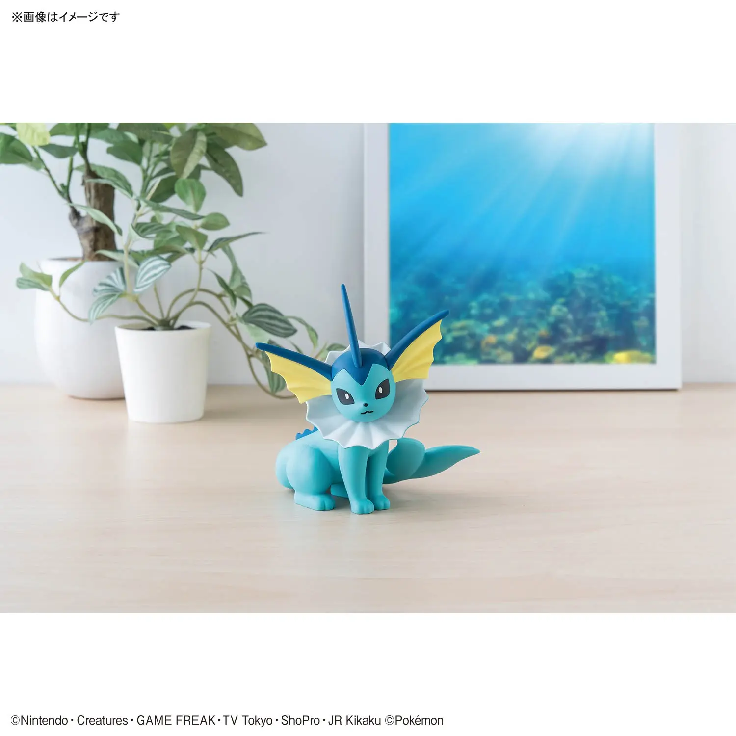 Mô hình lắp ráp Pokemon PLAMO COLLECTION QUICK!! 27 Vaporeon