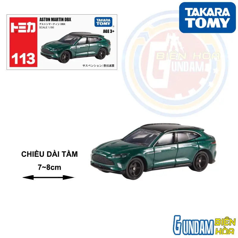 Xe mô hình TOMICA Asia 150 No.113 Aston Martin DBX