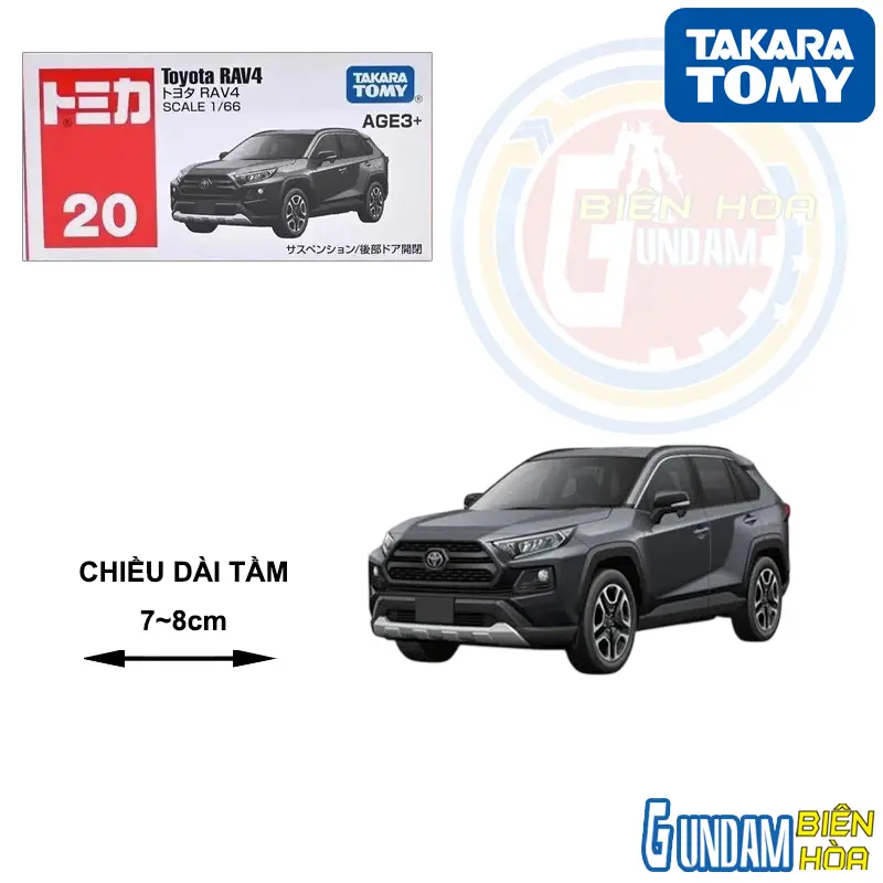 Xe mô hình TOMICA Asia 150 No.20 Toyota RAV4