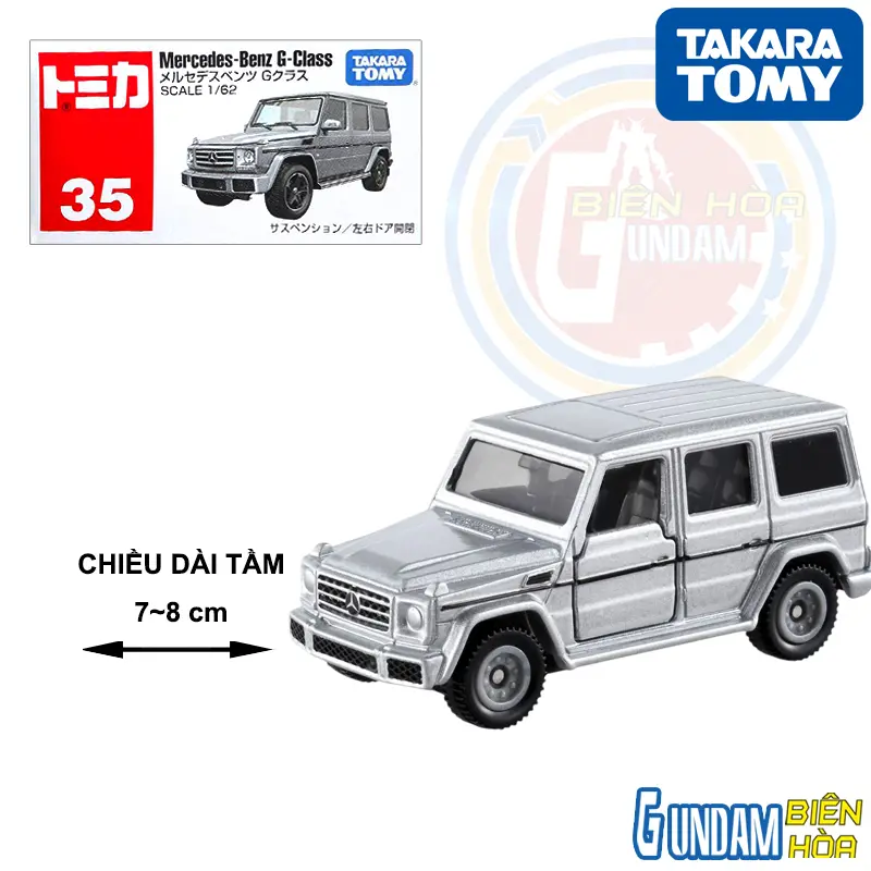 Xe mô hình TOMICA No.35-7 Mercedes Benz G-CLASS