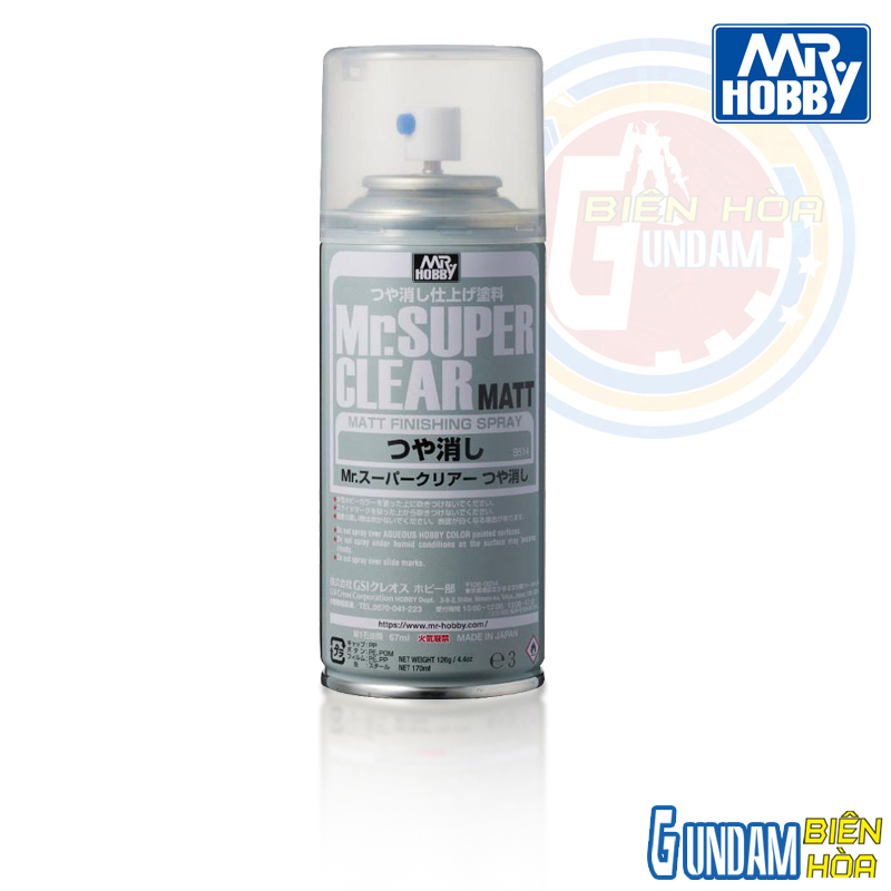 BÌNH XỊT SƠN PHỦ MR.SUPER CLEAR MATT