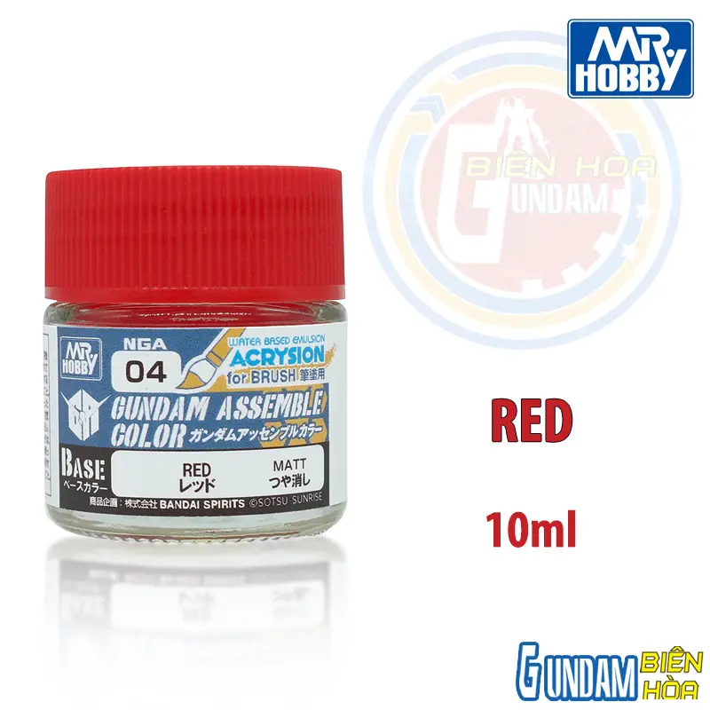 Sơn GUNDAM ASSEMBL NGA04 - RED