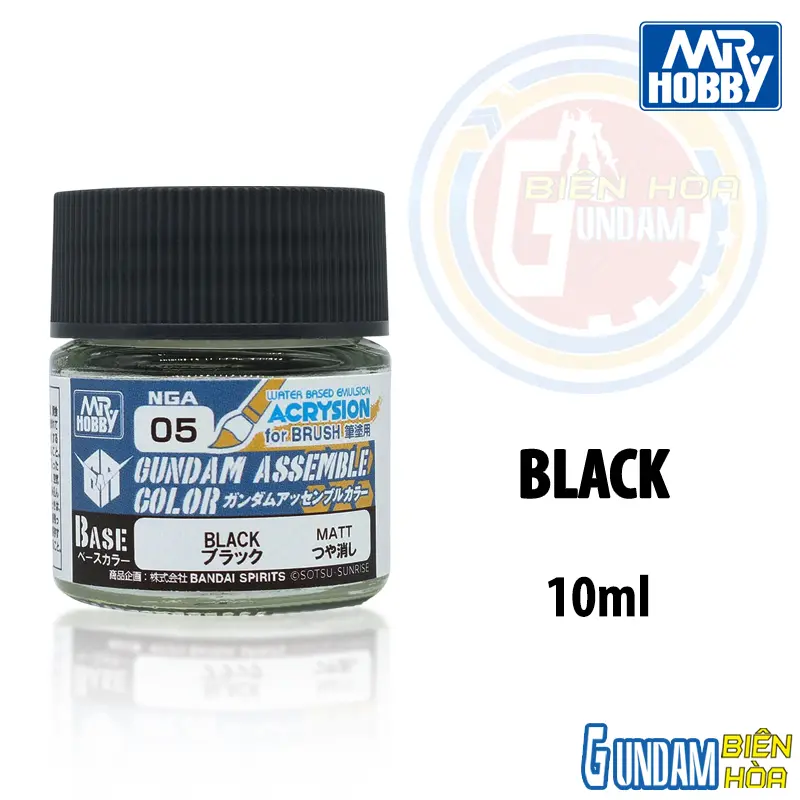 Sơn GUNDAM ASSEMBL NGA05 - BLACK