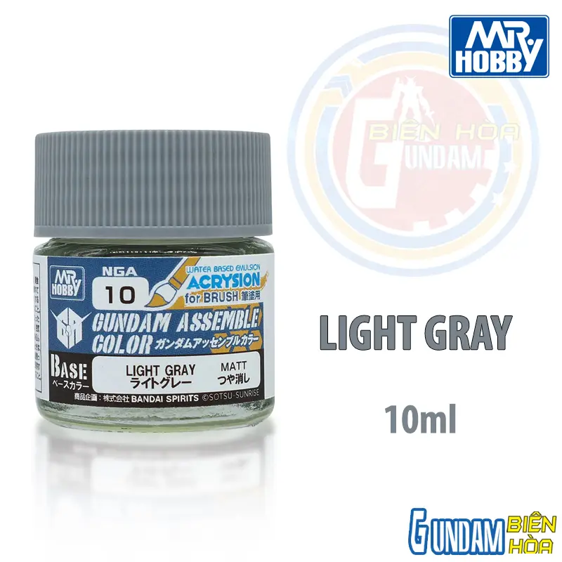 Sơn GUNDAM ASSEMBL NGA10 LIGHT GRAY