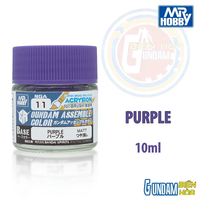 Sơn GUNDAM ASSEMBL NGA13 -PURPLE NGA11