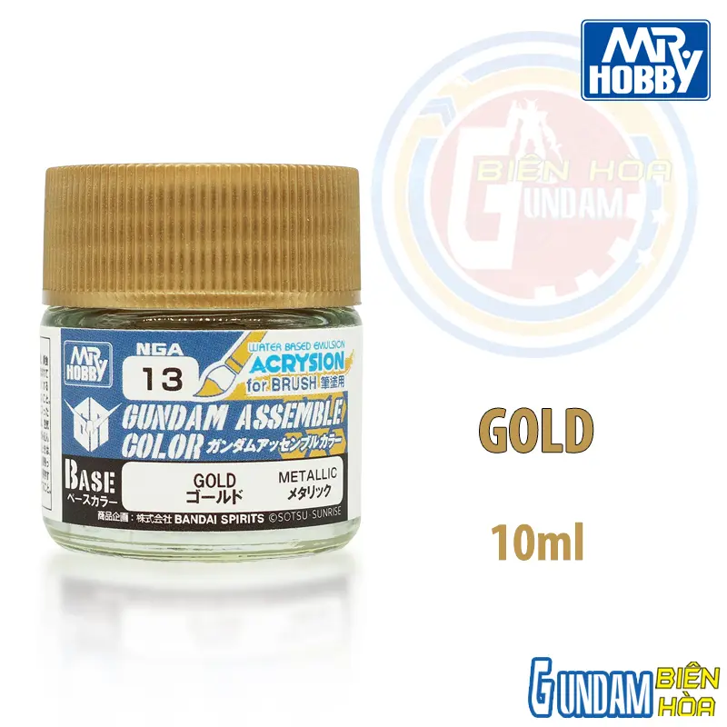 Sơn GUNDAM ASSEMBL NGA13 - GOLD