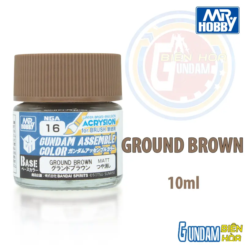 Sơn GUNDAM ASSEMBL NGA16- GROUND BROWN