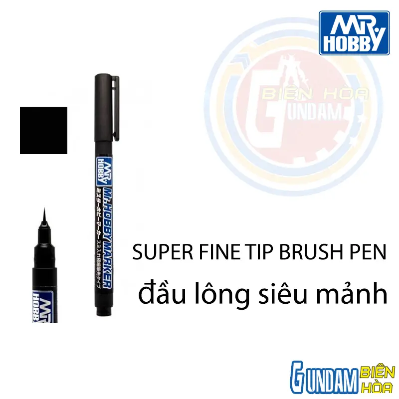 Bút kẻ line SUPER FINE TIP BRUSH PEN BLACK CM101