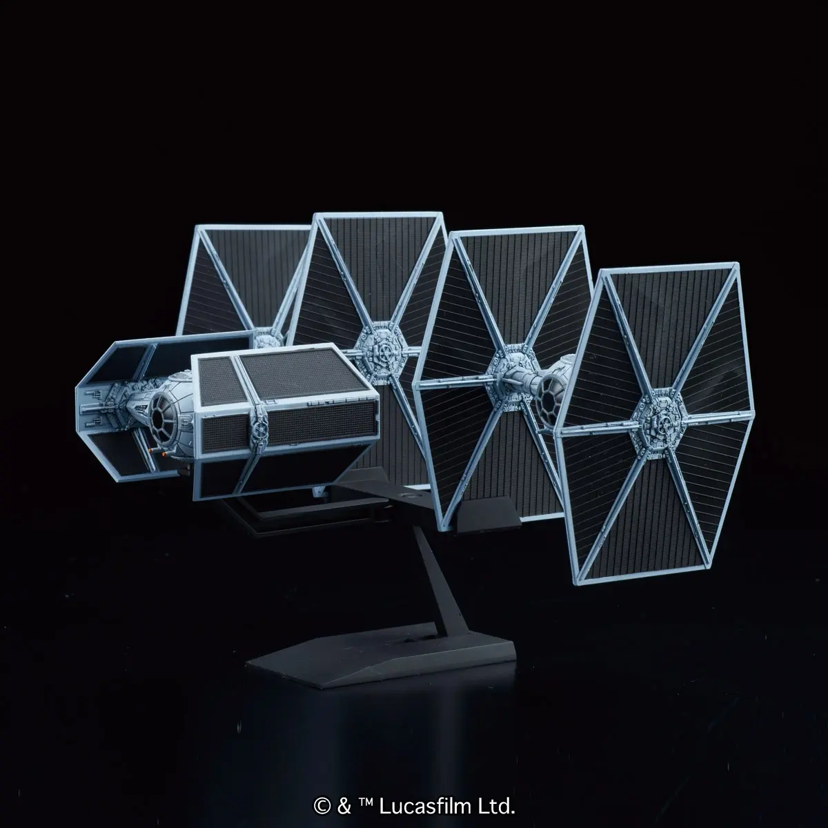 Mô hình lắp ráp VEHICLE MODEL 007 TIE ADVANCED x 1 & FIGHTER SET